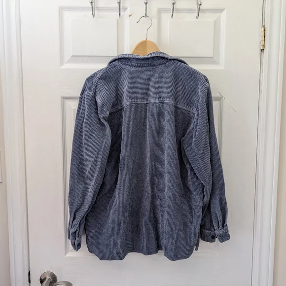 Vintage Ribbed Button Down - Picture 3 of 4